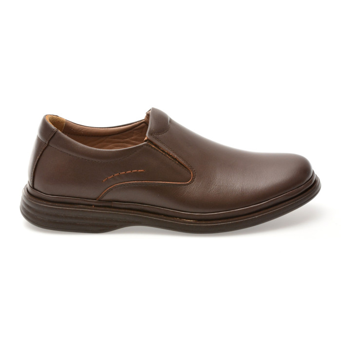 Pantofi BITE THE BULLET maro, FL510, din piele naturala