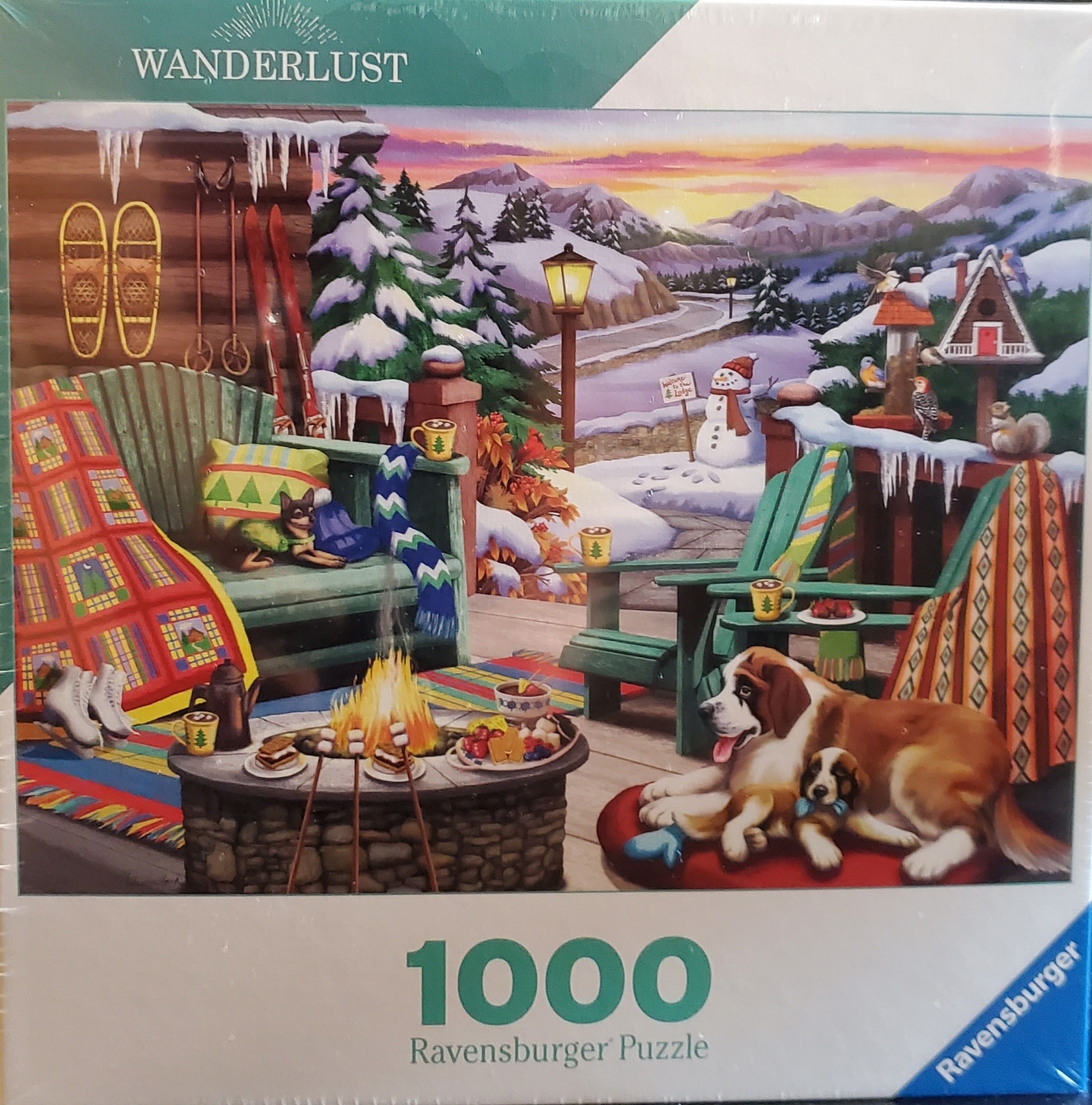 Apres All Day Ski 1000 Piece Puzzle