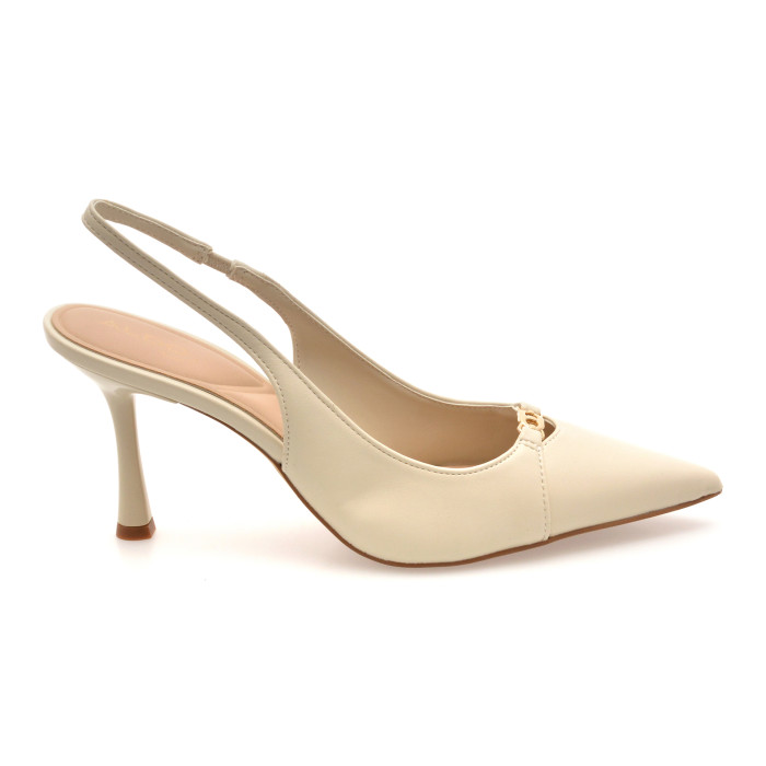 Pantofi eleganti ALDO albi, AUGUSTAS 110, din piele ecologica