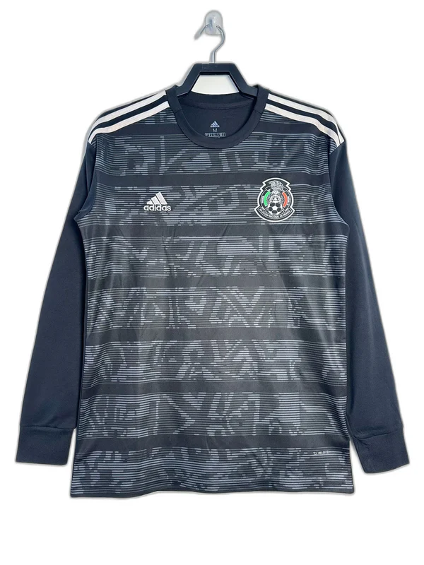 Mexico 2019 I Home Jersey - Long Sleeve Retro Version