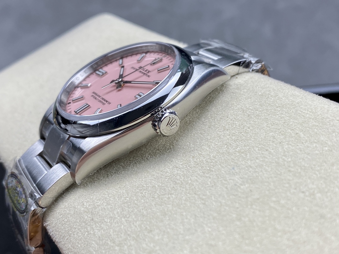 Rolex Oyster Perpetual 36 Oystersteel Pink Dial 126000 0008 Women's Watch