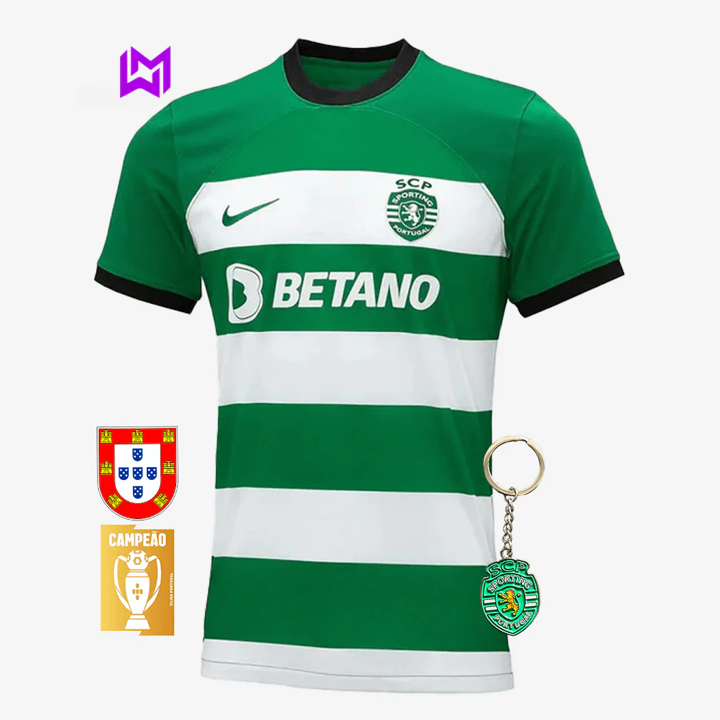 Camisola Sporting Principal 2023/24 - ��LTIMAS UNIDADES! ????