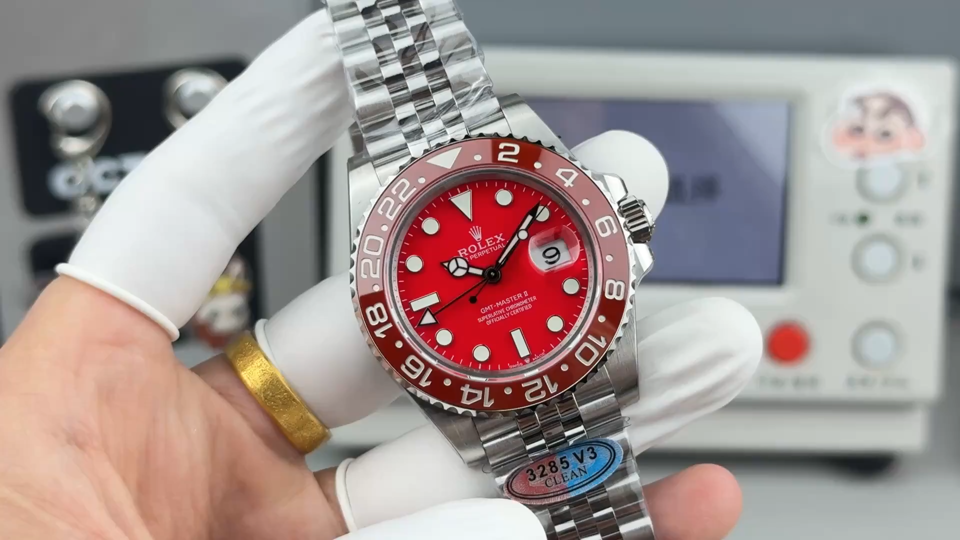 Replica Rolex GMT-Master II 126710 Red Edition Watch