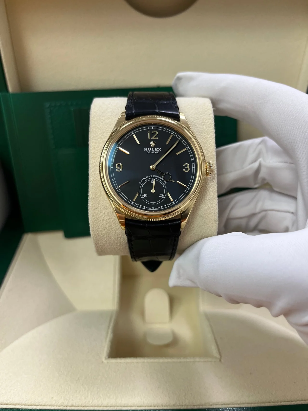 Rolex 1908 Yellow Gold 52508 0002 39 mm Replica Watch