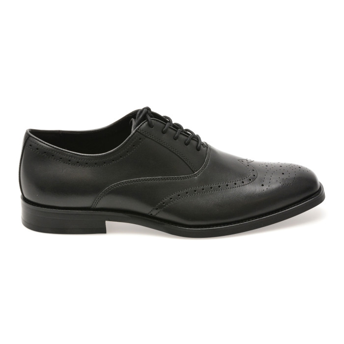 Pantofi eleganti ALDO negri, DONALD 001, din piele naturala