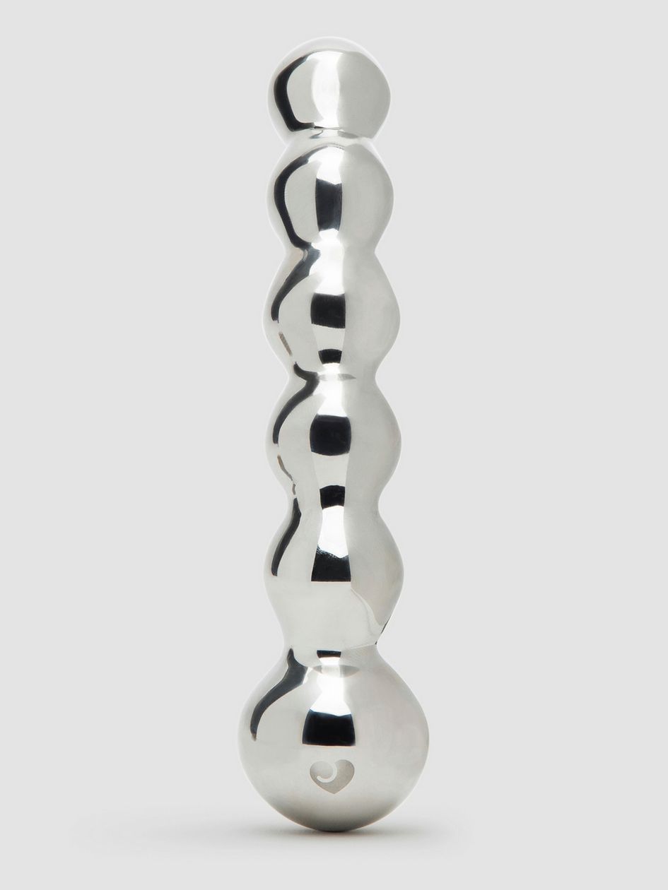 Desire Luxury Beaded Stainless Steel Dildo