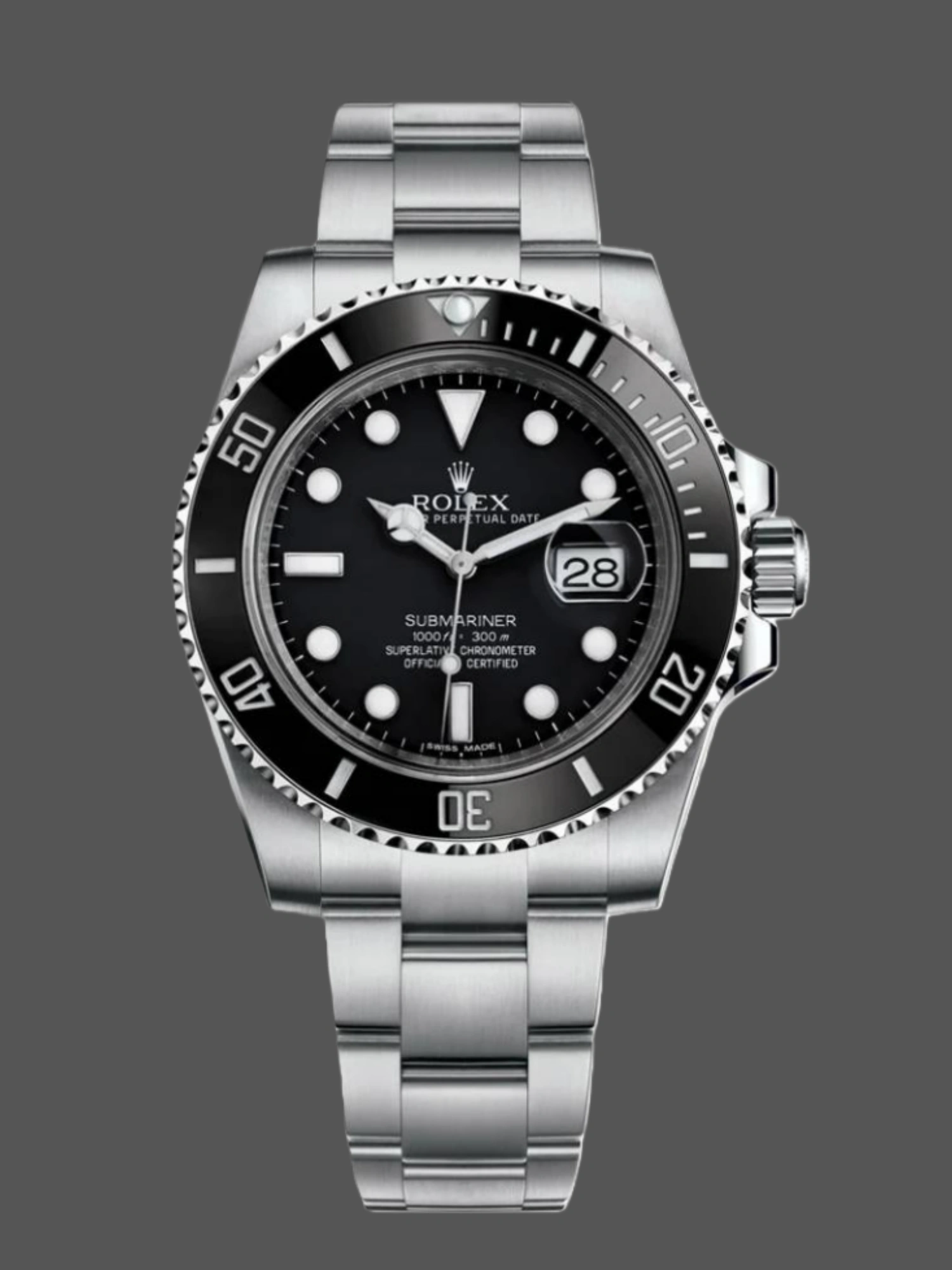 Rolex Submariner Date Black Dial Men's Watch 116610LN-0001