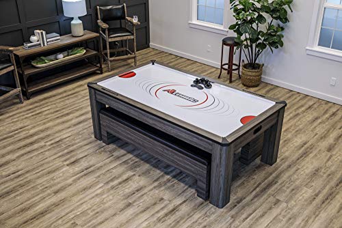 3-in-1 Dining Table with Air-Powered Hockey and Table Tennis