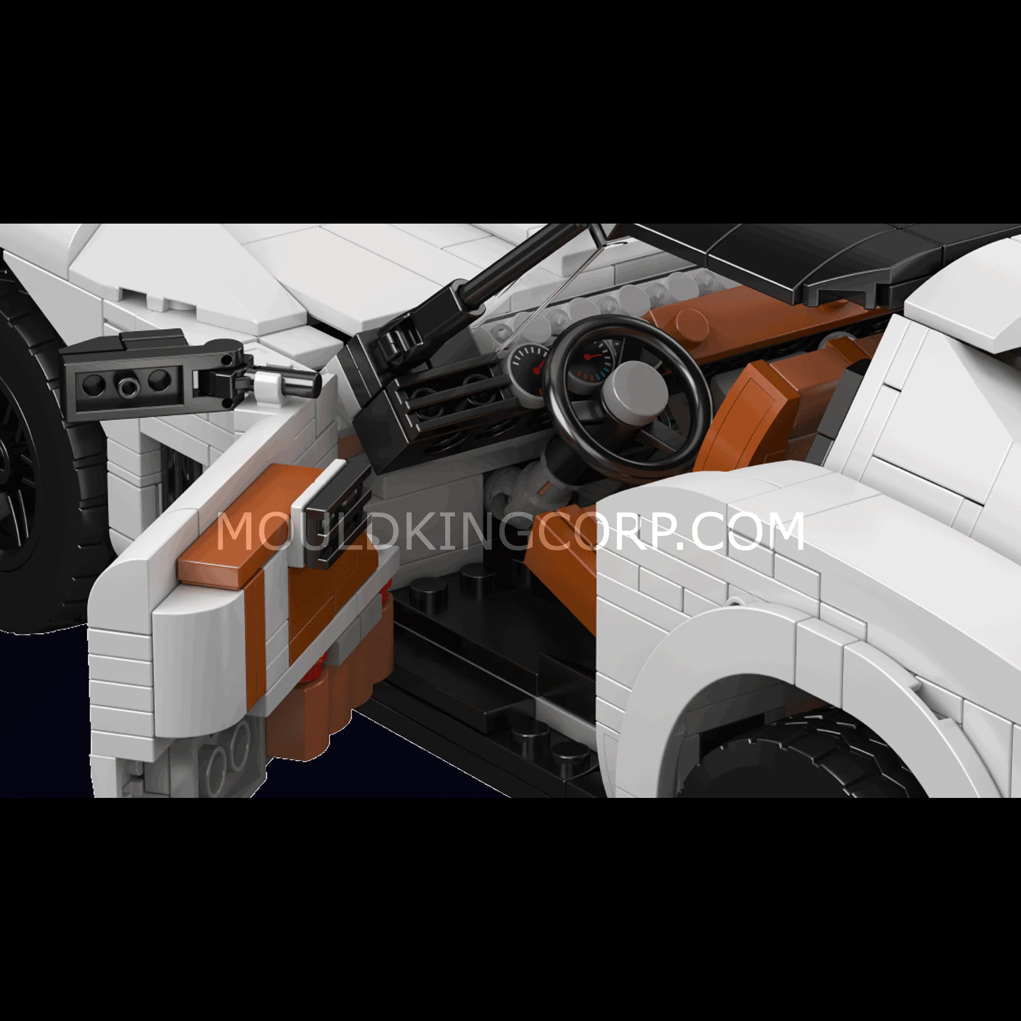 Mould King 10198 Corvette C3 Car Model Building Set | 1,347 Pcs