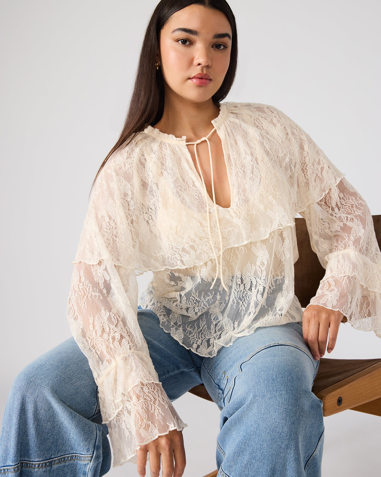Saylor Top Cream