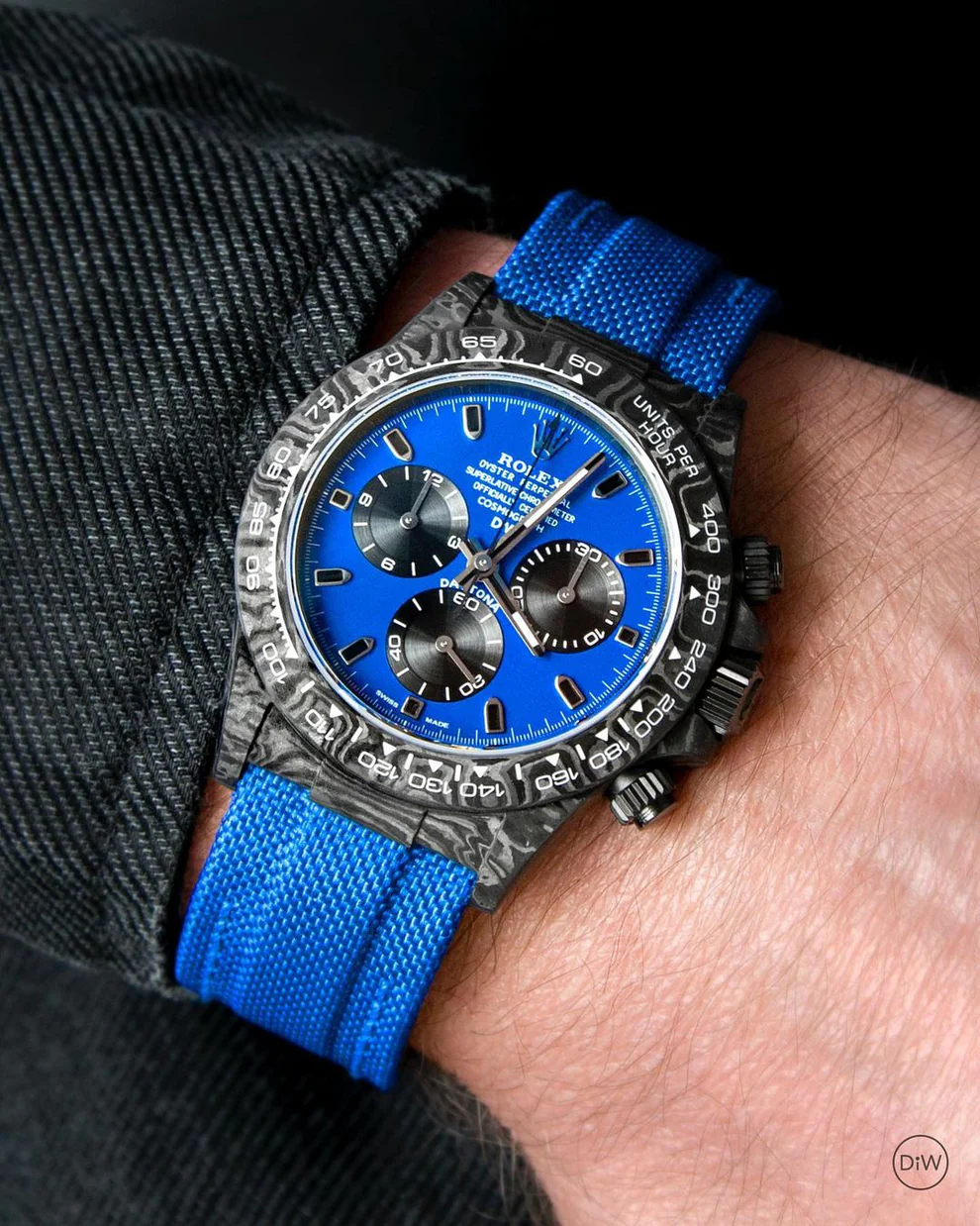 DiW Rolex Daytona Carbon 