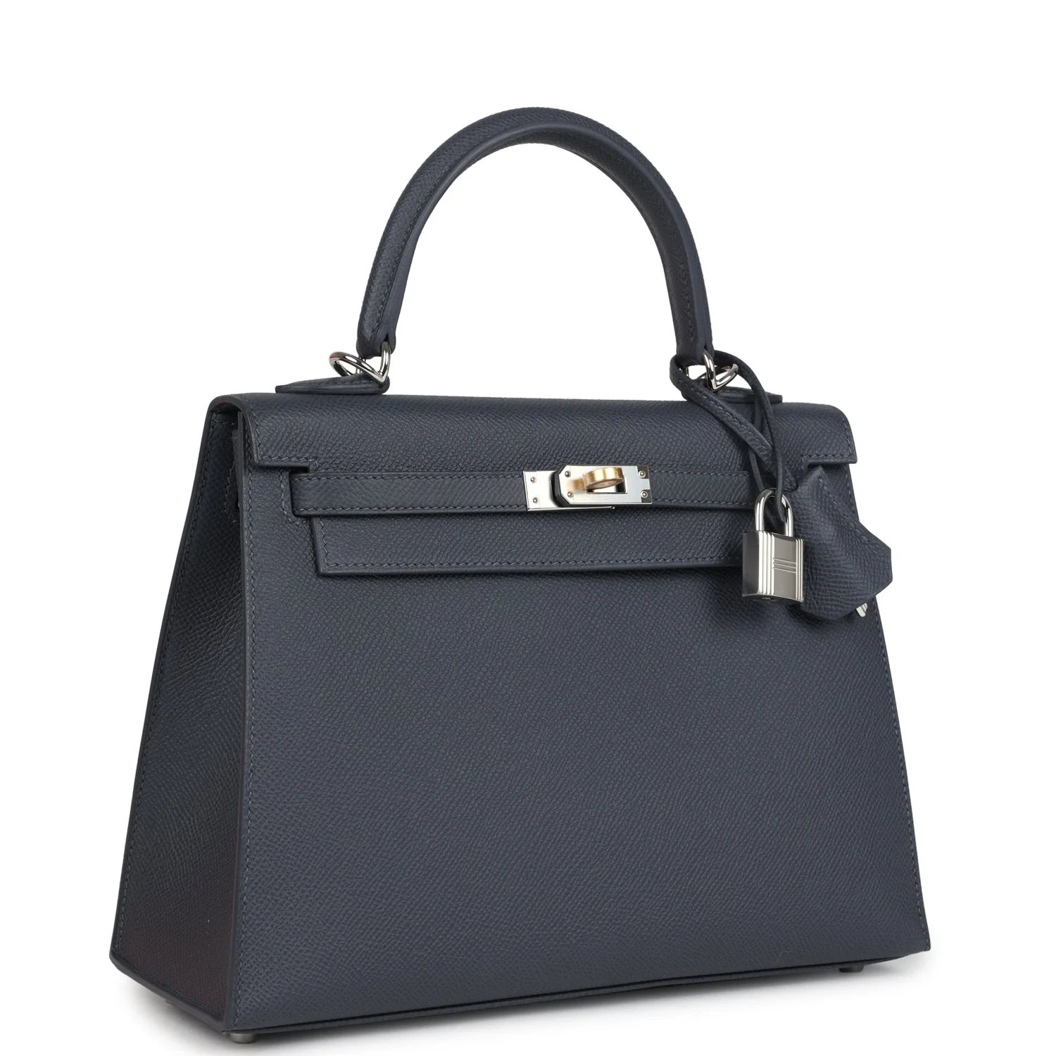 Hermes Kelly Sellier 25 Ardoise Epsom Electrum Hardware