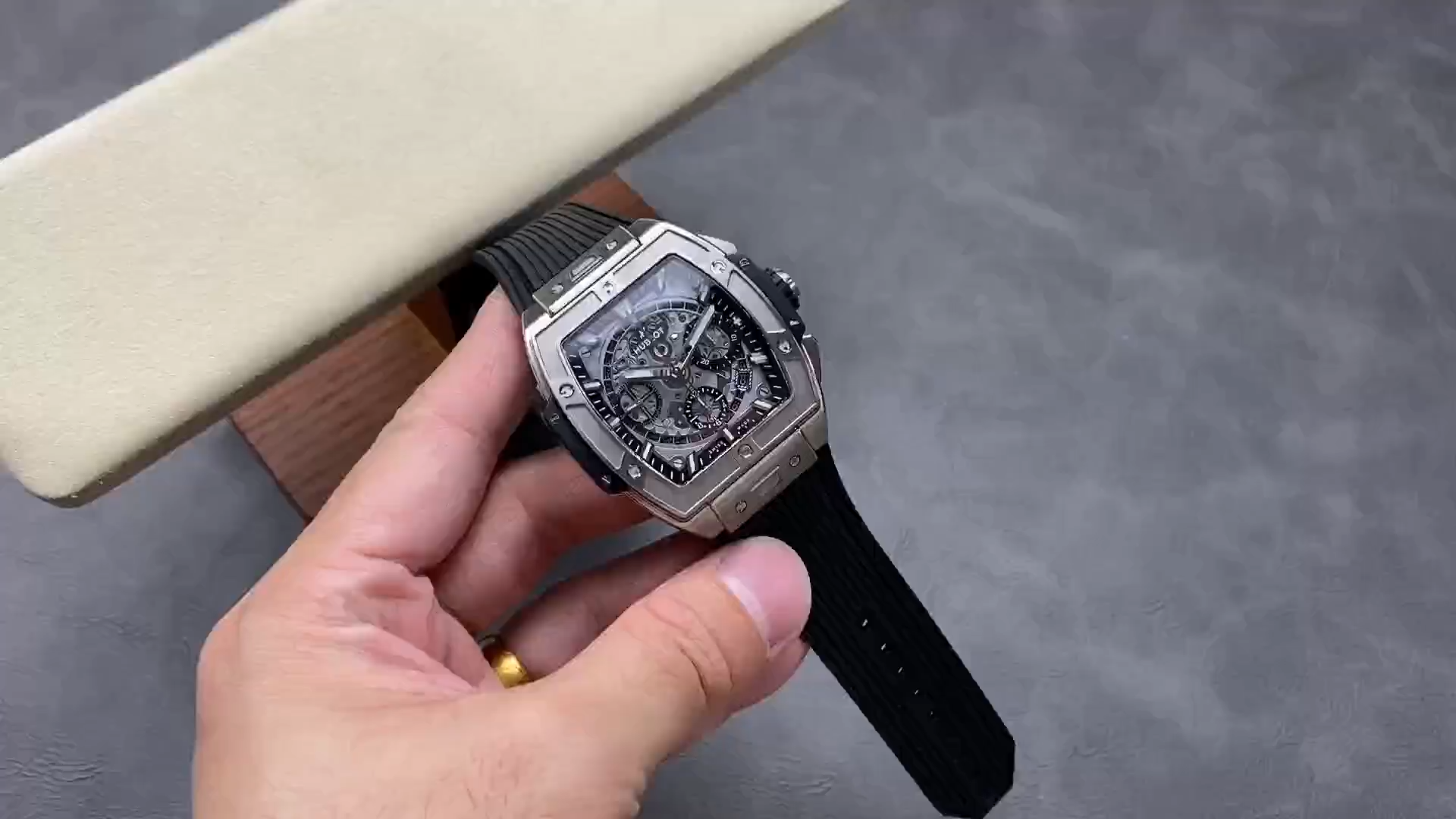 642.NX.0170.RX Hublot Spirit of Big Bang Titanium 42mm Replica Watch