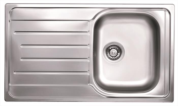 GLEM GAS - Lavello lineare GL186IXD 1 vasche-Inox