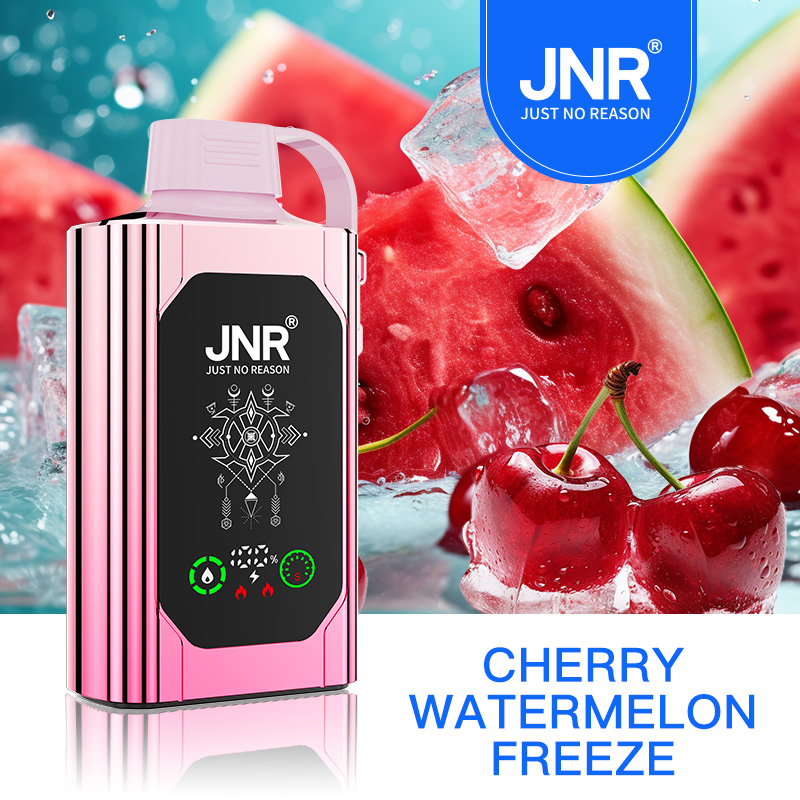 JNR Shisha Hookah Box 30K Disposable Vape-Cherry Watermelon Freeze