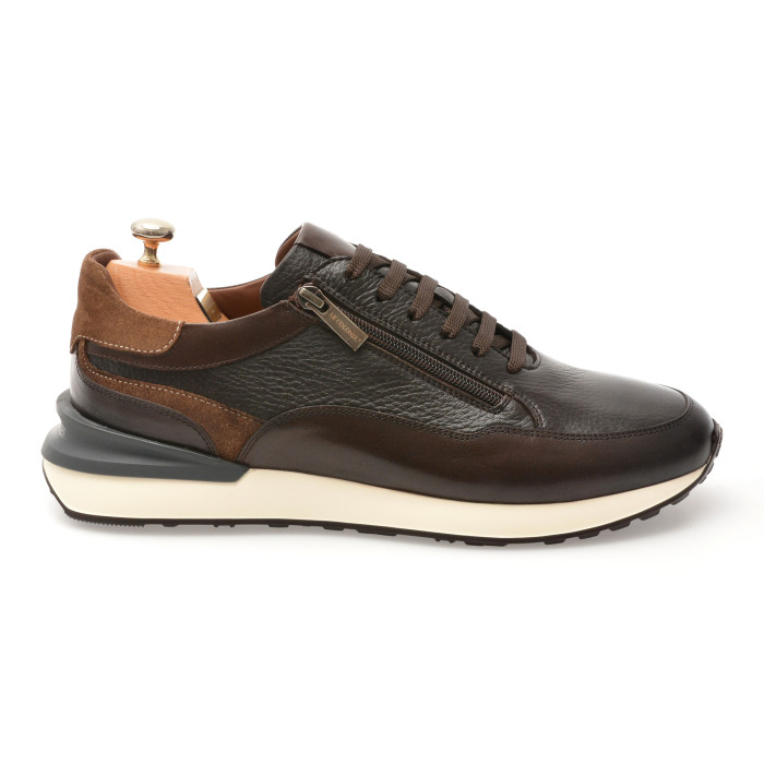 Pantofi sport LE COLONEL maro, 66442, din piele naturala