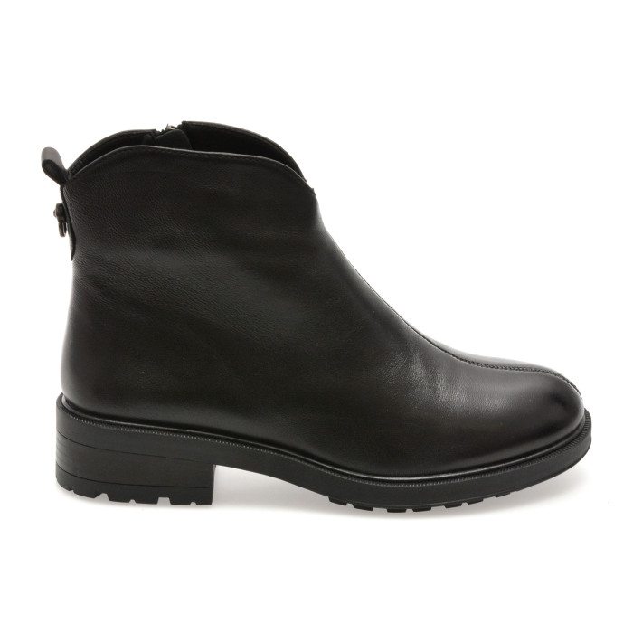 Ghete GRYXX negre, X2117, din piele naturala
