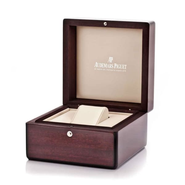 【Super Clone】Audemars Piguet Royal Oak Chronograph Black Dial 41mm 18k Pink Gold Watch 26320OR.OO.1220OR.01