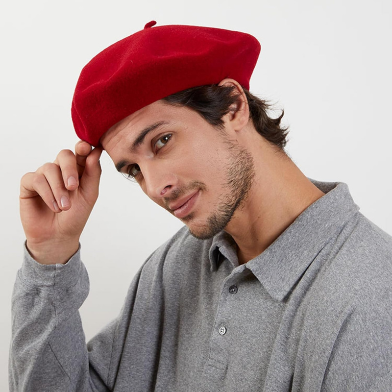 Women's French Beret Hat Solid Artist Hat
