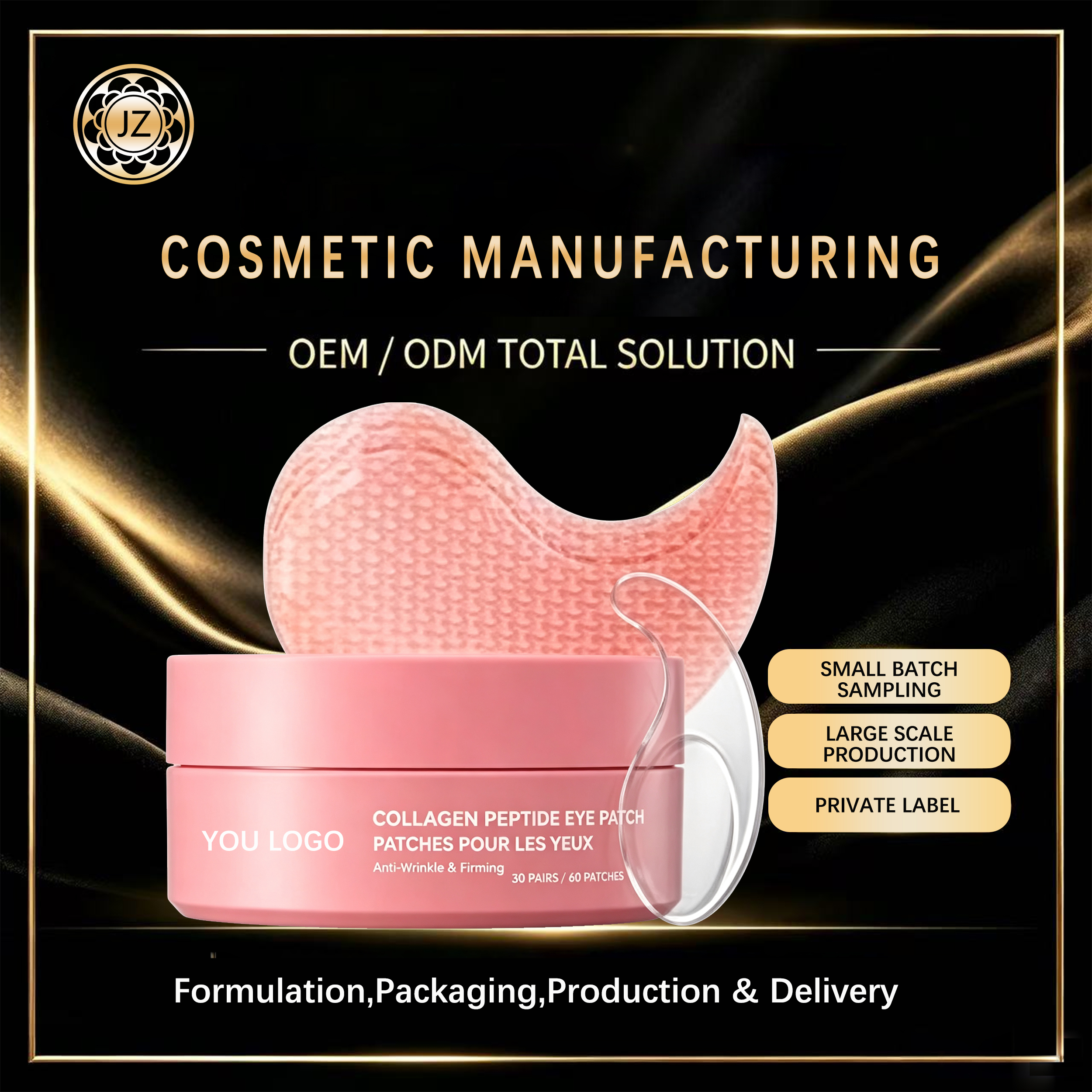 Collagen eye mask