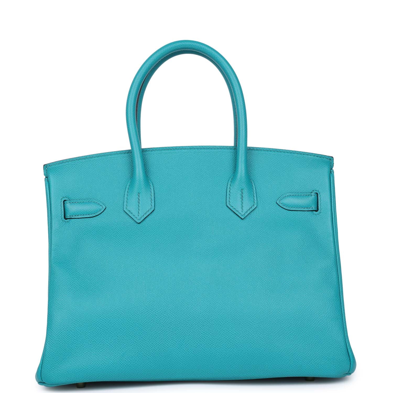 Hermes Birkin 30 Bleu Paon Epsom Gold Hardware