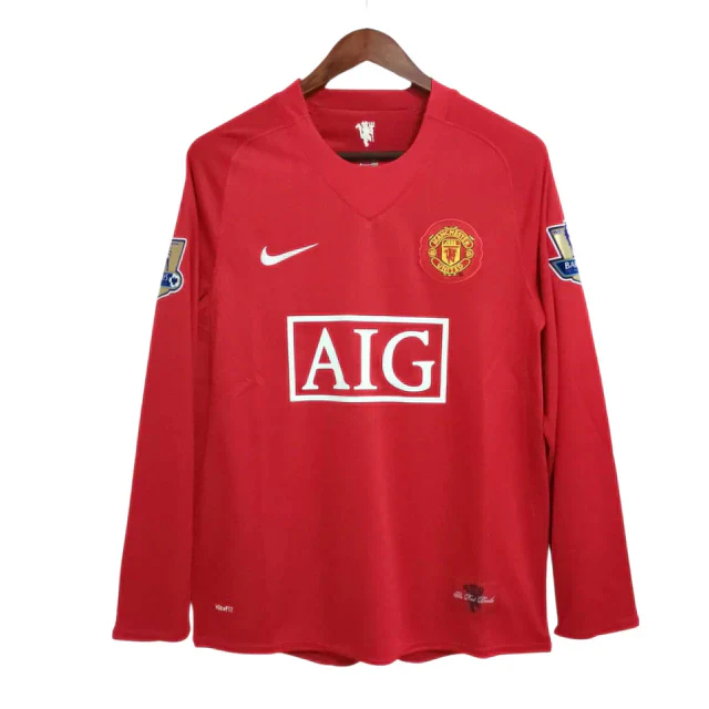 RONALDO #7 Manchester United Home 2007-09 Ronaldo