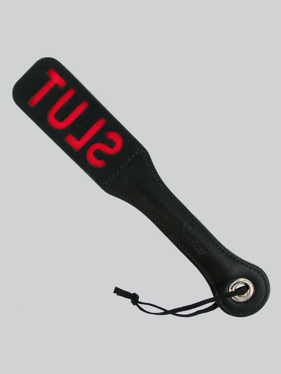 Sportsheets Leather Slut Slapper Paddle
