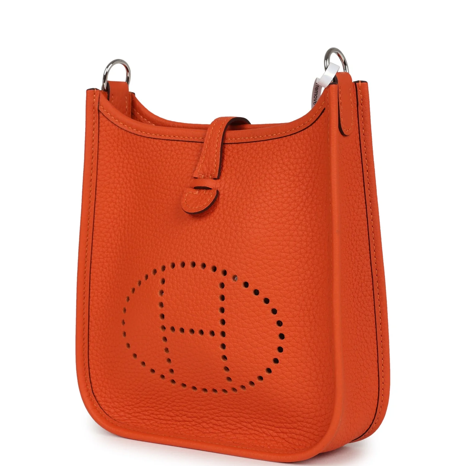 Hermes Evelyne TPM Feu Clemence Palladium Hardware