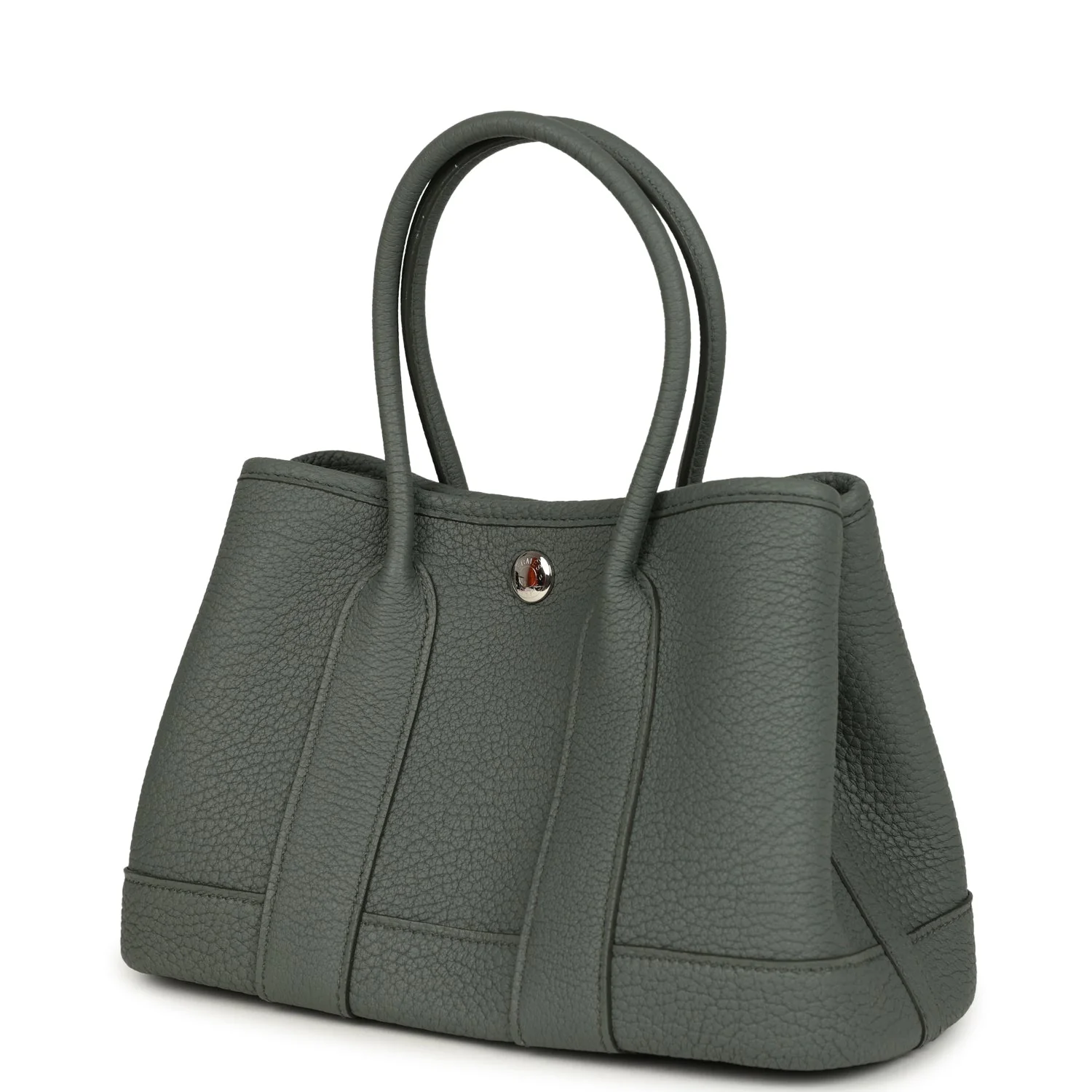 Hermes Garden Party Neo 23 Vert Amande Negonda Palladium Hardware
