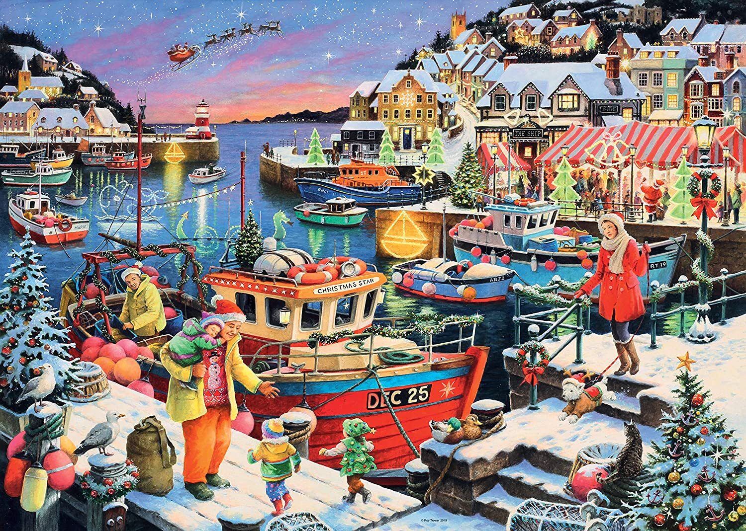 Limited Edition Home for Christmas 1000 Piece Puzzle