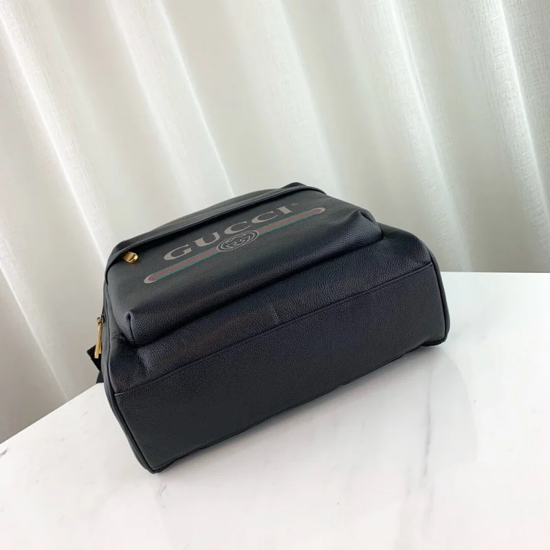 Gucci Print Leather Backpack 547834