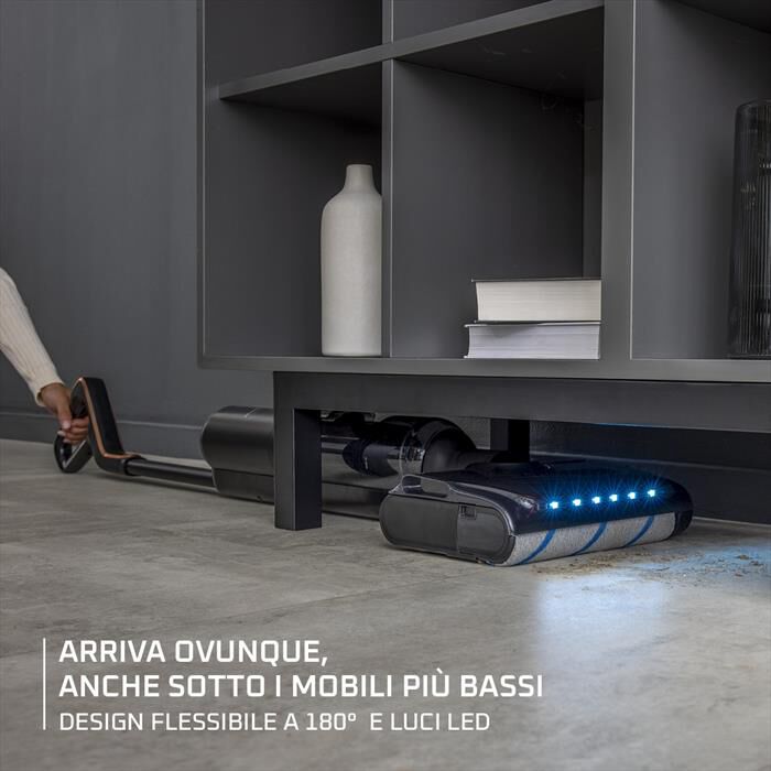 ROWENTA - Lavapavimenti Senza Fili GZ5736E0-TRUST BLU E CROMATO