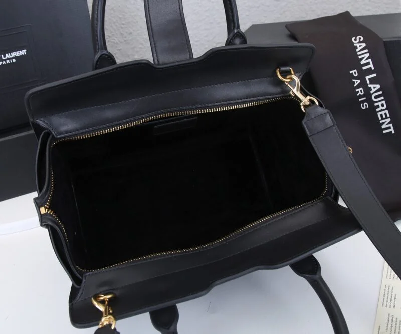 Ysl Monogram Cabas Downtown Leather Bag