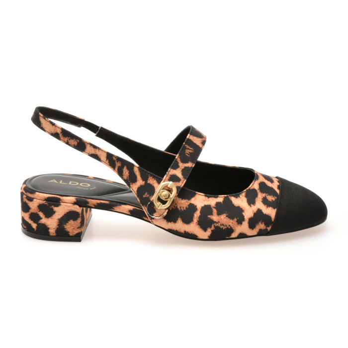 Pantofi eleganti ALDO maro, AGATHE 967, din material textil