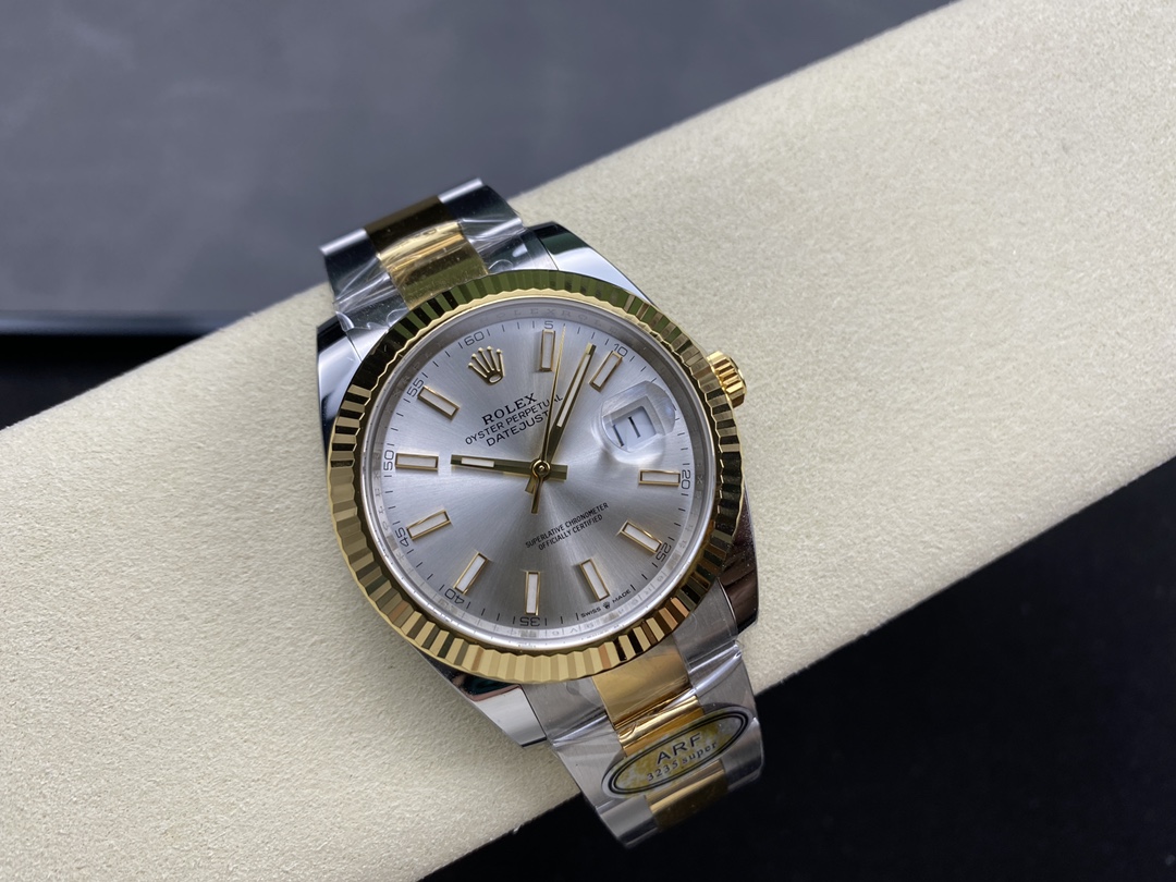 Rolex Datejust 41 Oystersteel Silver Dial M126333 0001 Men's Watch