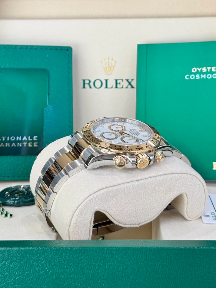 Rolex Daytona Steel & Gold White Dial 116503