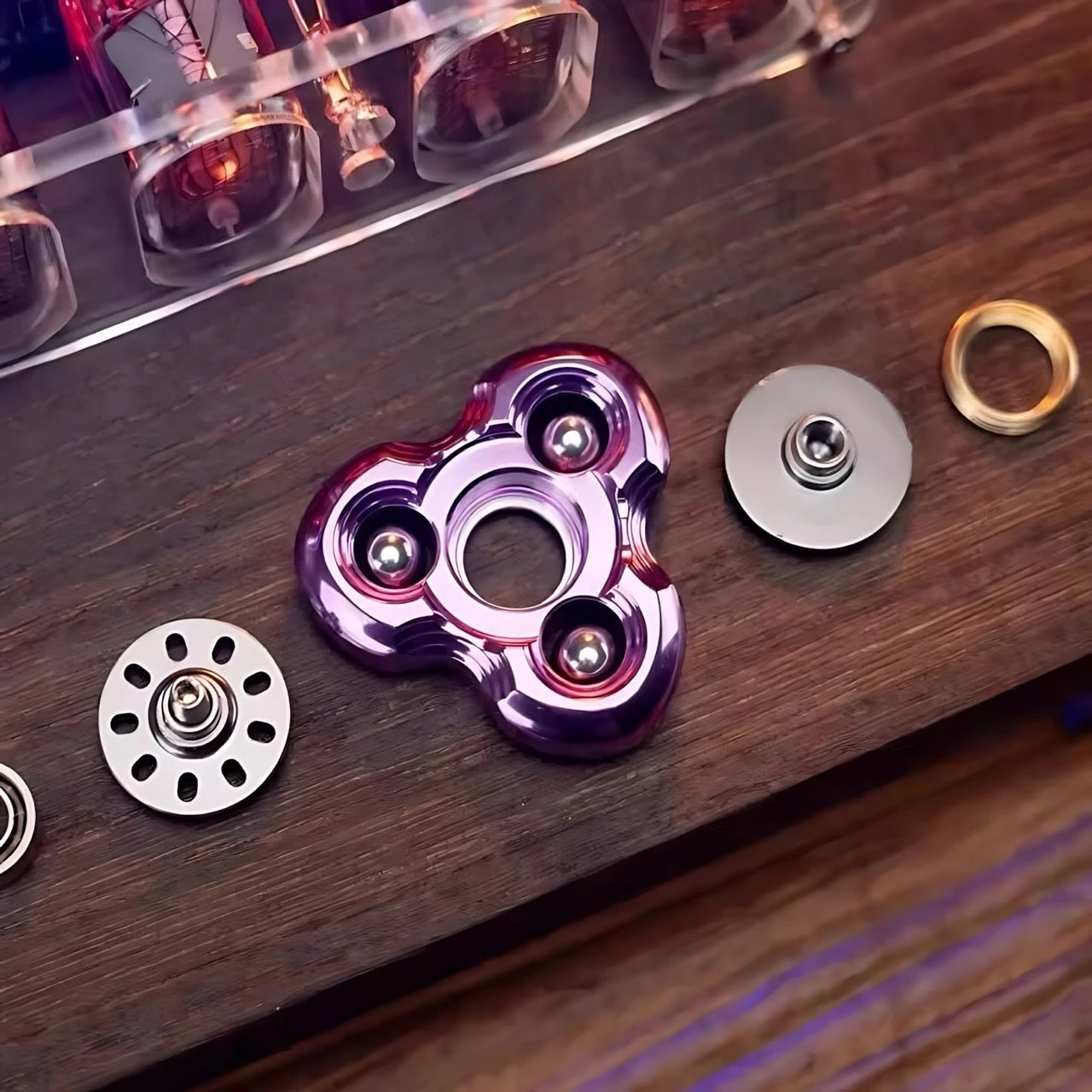 PolyGuy EDC Mech Lotus Fidget Spinner