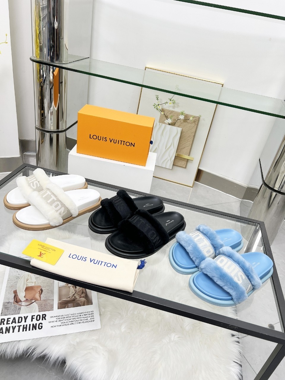 L X V SLIPPERS（Multiple colors）（Women's style）