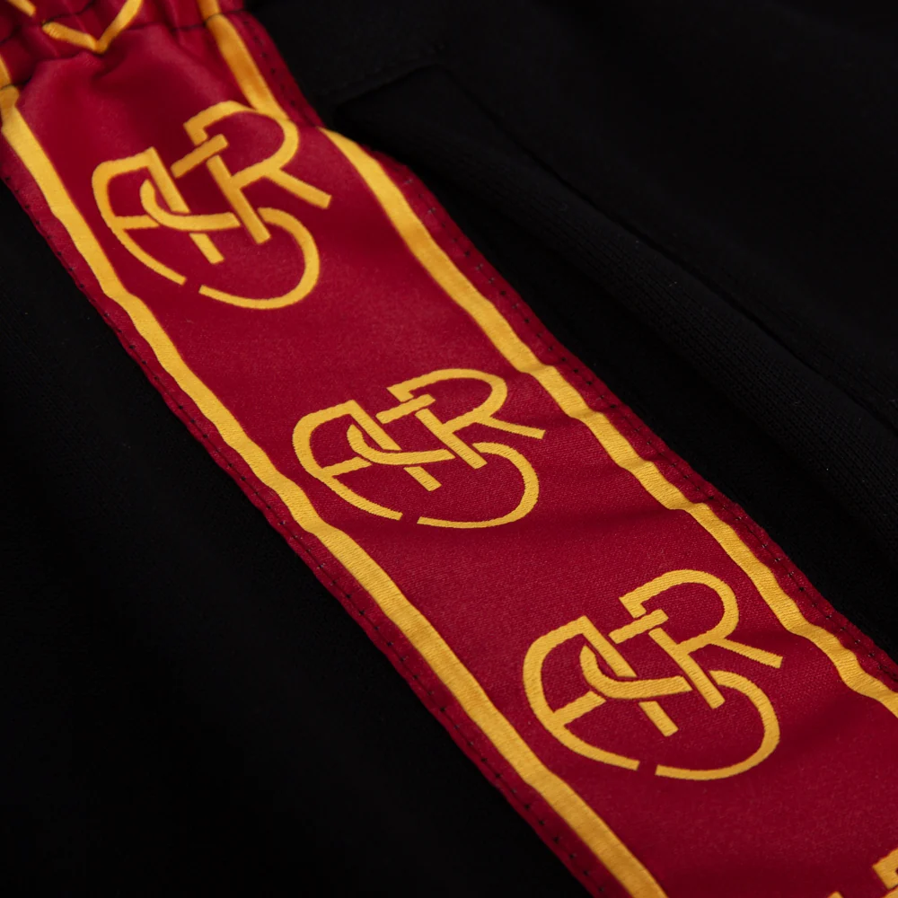 AS Roma Black Taper Pants
