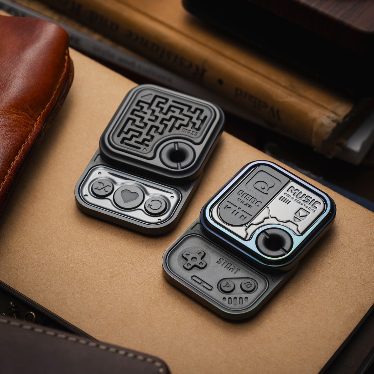 01 EDC CD Player Cube Fidget Slider