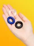 BASICS Doughnut Cock Ring Multipack (3 Pack)