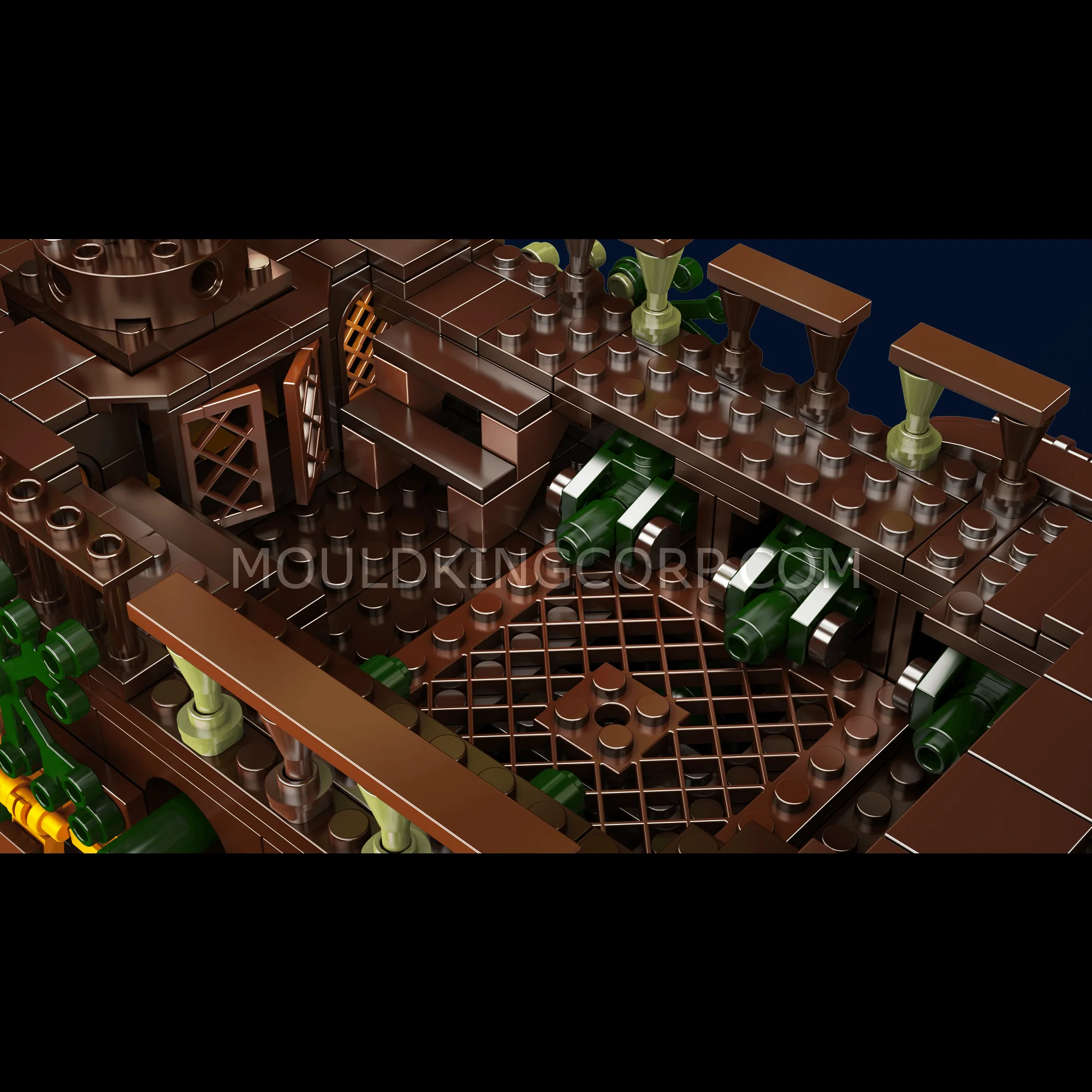 Mould King 13197 The Flying Dutchman Private Ship Model Building Kit | 4,364 PCS