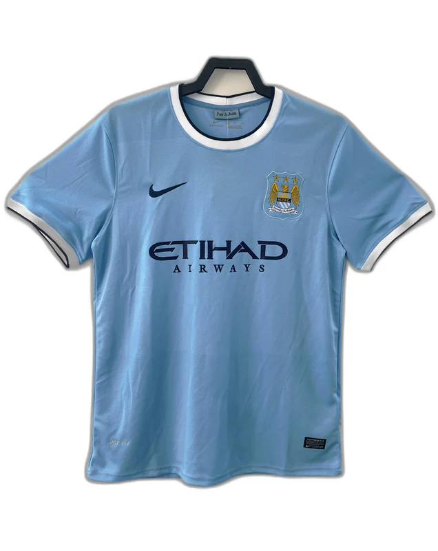 Manchester City 13/14 I Home Jersey - Retro Version