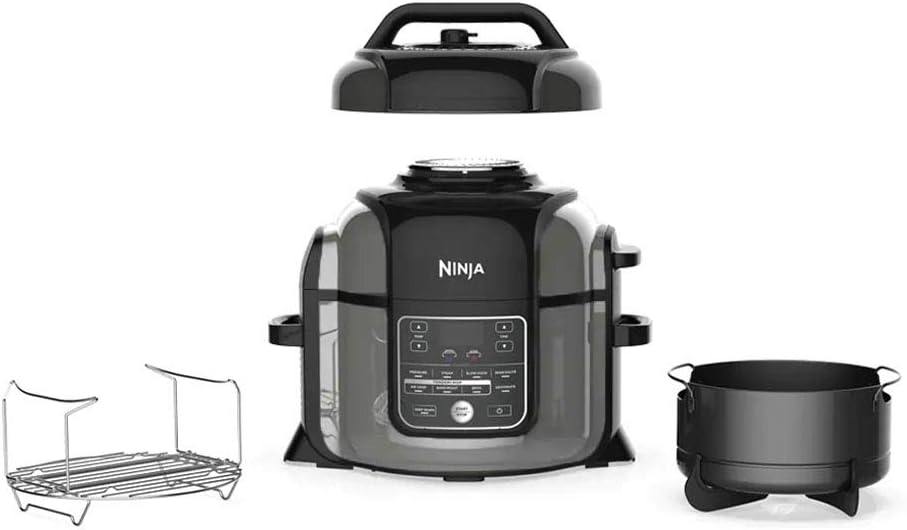 Home AND Kitchen Ninja Foodi OP305 6.5 Quart TenderCrisp Pressure Cooker - Black/Gray