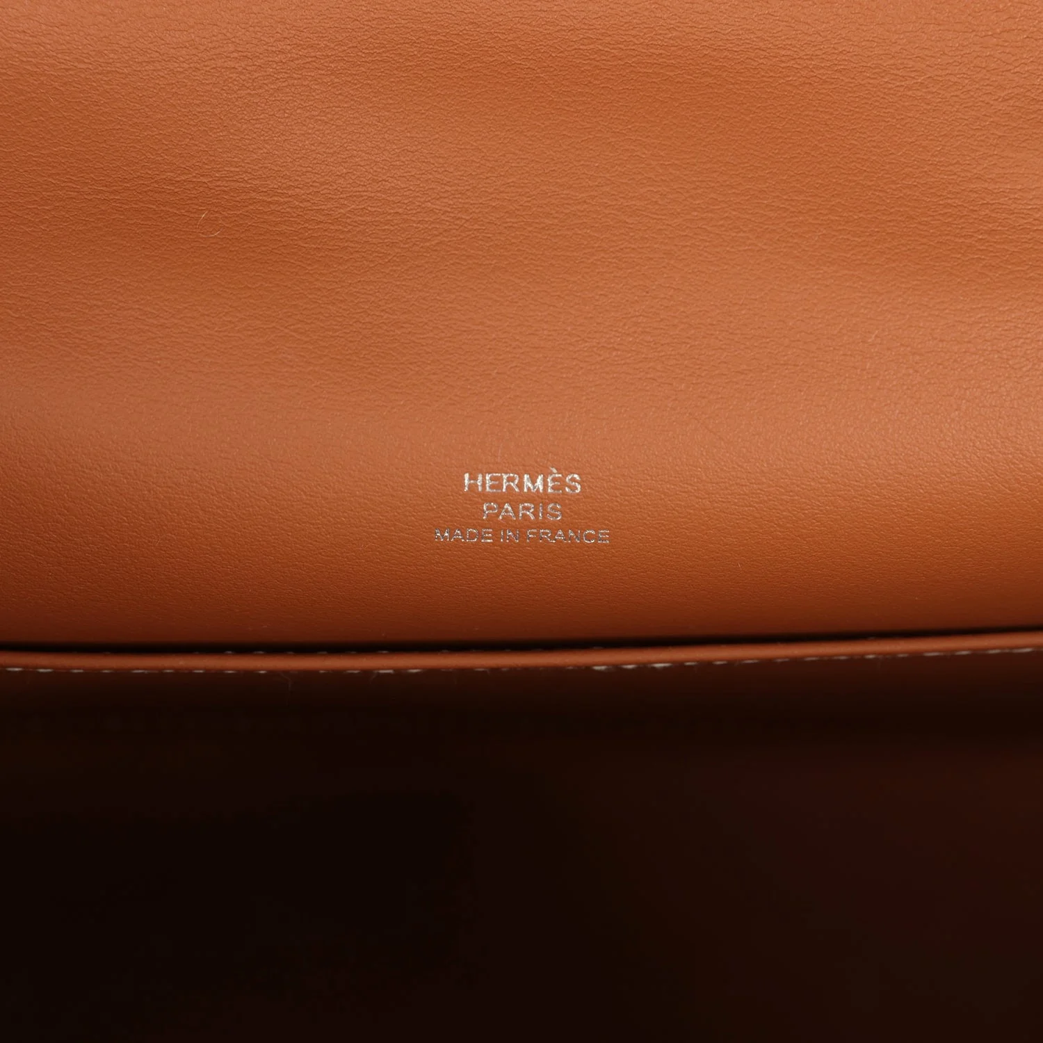 Hermes Kelly Pochette Gold Swift Palladium Hardware