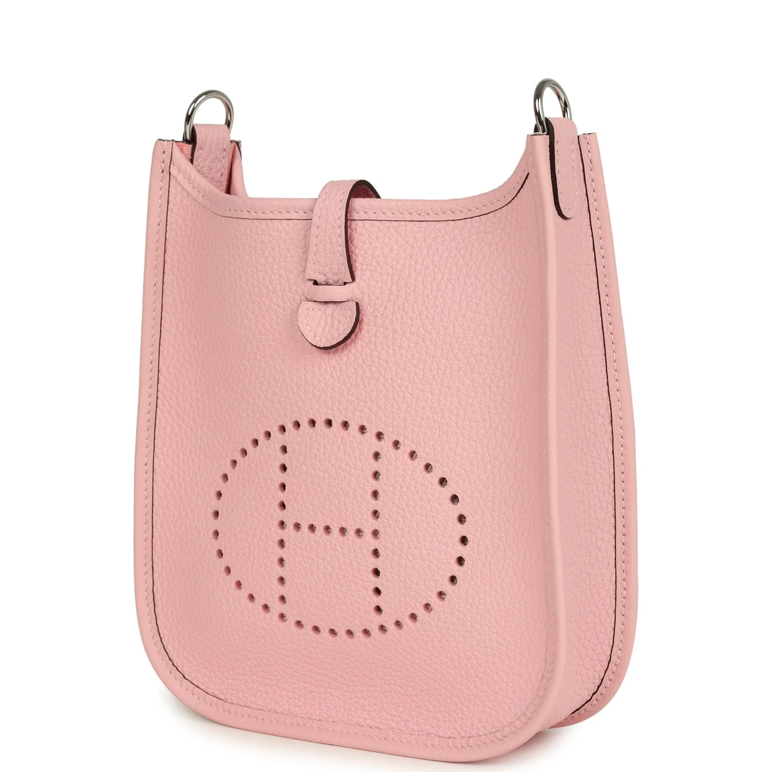 Hermes Evelyne TPM Rose Sakura Clemence Palladium Hardware