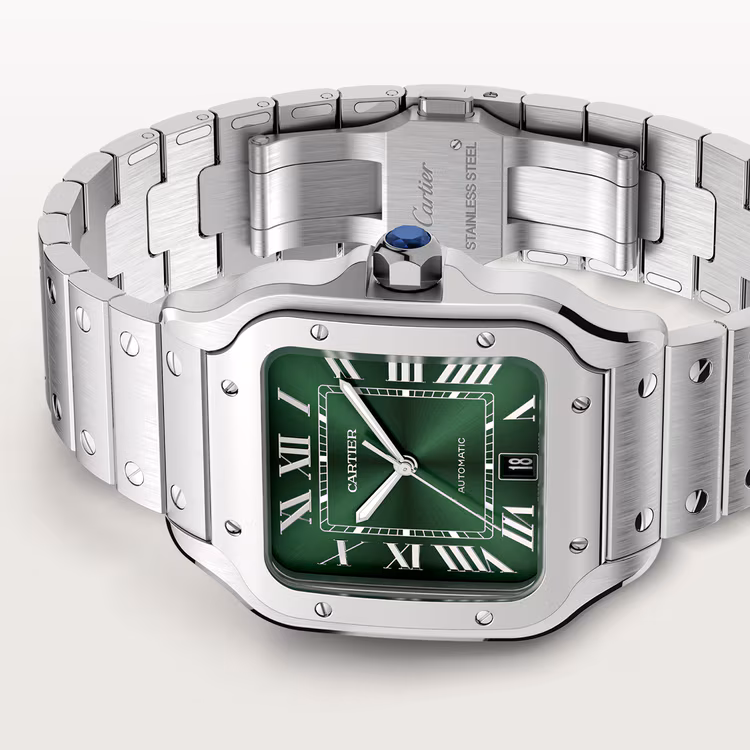 Cartier Santos Large Green