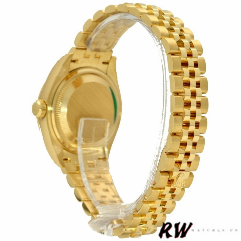 Rolex Datejust 279178 Silver Roman Dial Yellow Gold 28mm Lady Replica Watch