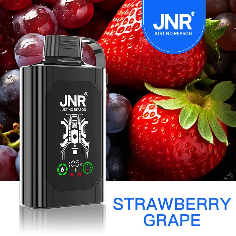 JNR Shisha Hookah Box 30K Disposable Vape-Strawberry Grape