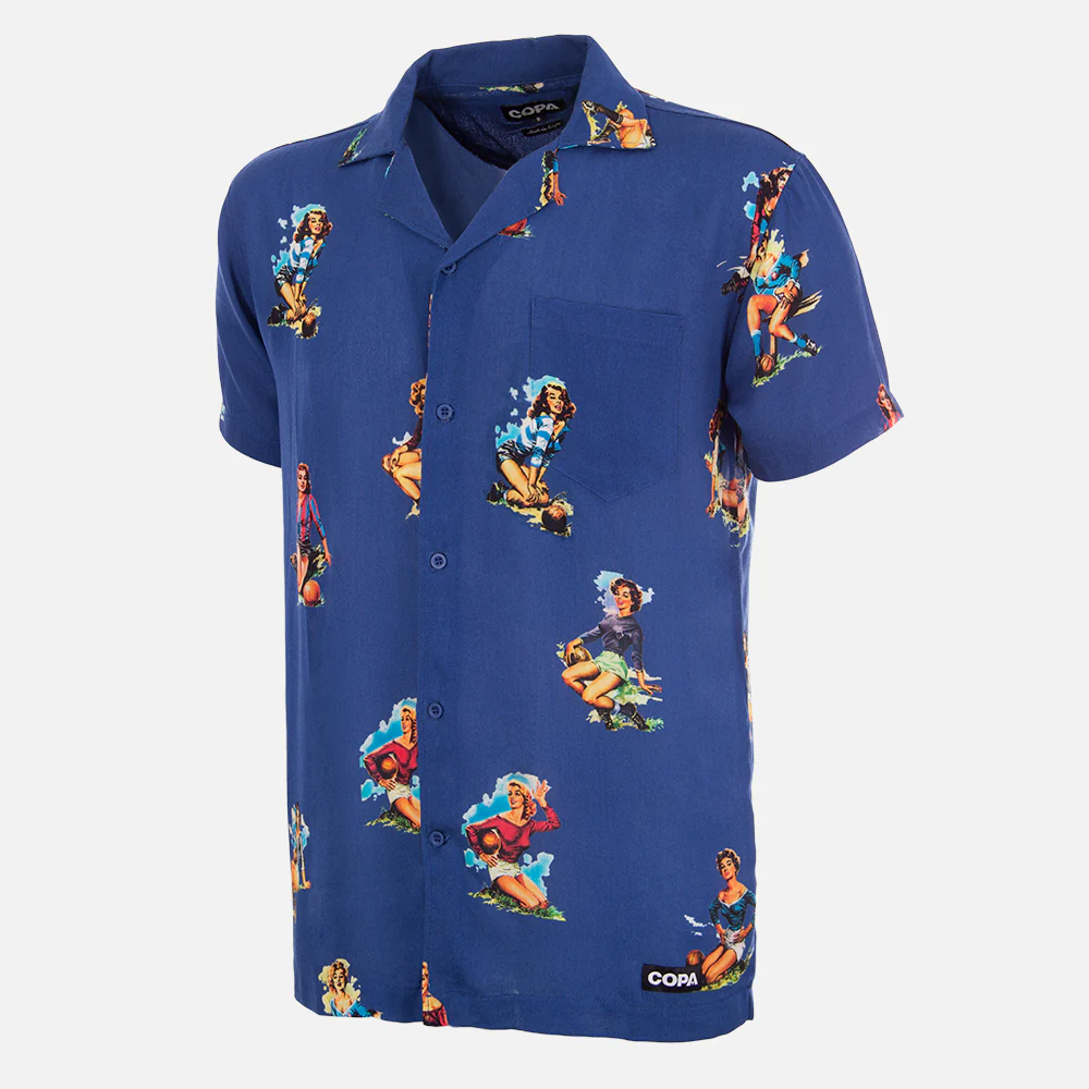 Calcio Donna Camp Collar Shirt